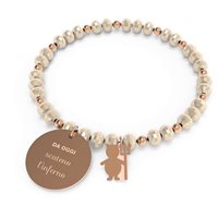 Bracciale 10 Buoni Propositi Donna Crystal in Acciaio B-5244RO/CH - B-5244RO/CH